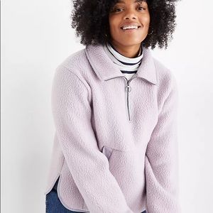 Polar tech fleece pull over Madewell